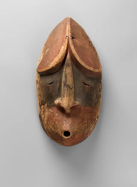 Mask, public-domain collection image from The Metropolitan Museum of Art