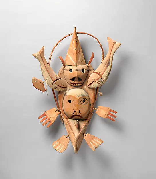 Mask, public-domain collection image from The Metropolitan Museum of Art